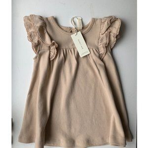 Quincy Mae Flutter Dress & Bloomers NWT Petal